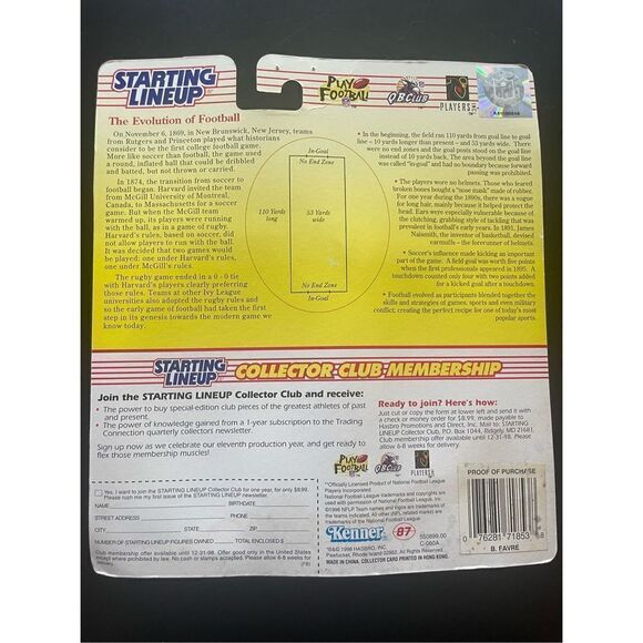 Brett Favre Figurine 1998 Edition - Picture 2 of 2